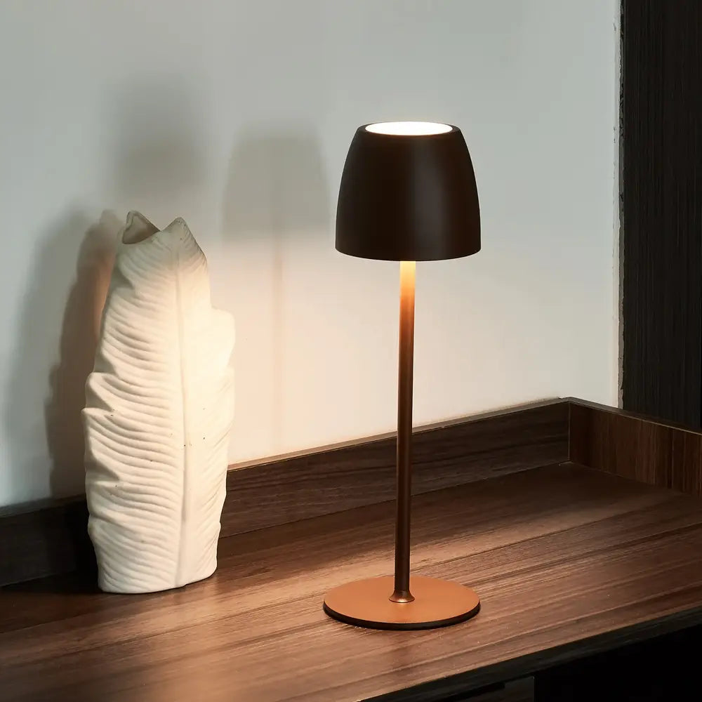 Cordless Rechargeable Dimmable Table Lamp (Up to 24‑Hour Battery)