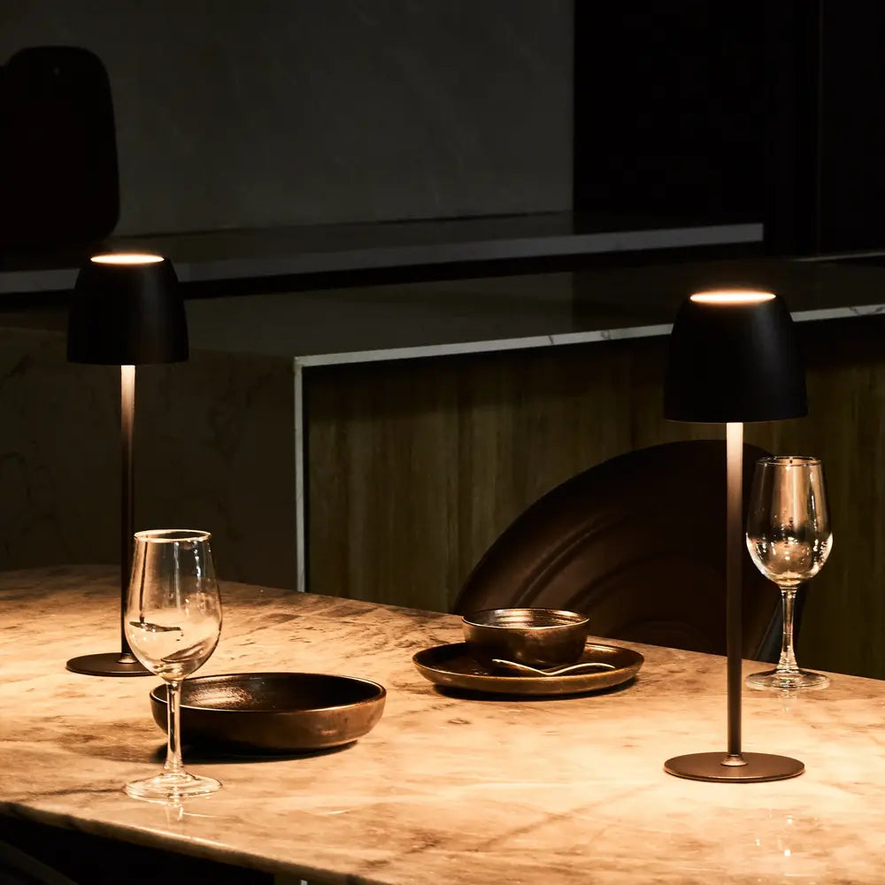 Cordless Rechargeable Dimmable Table Lamp (Up to 24‑Hour Battery)