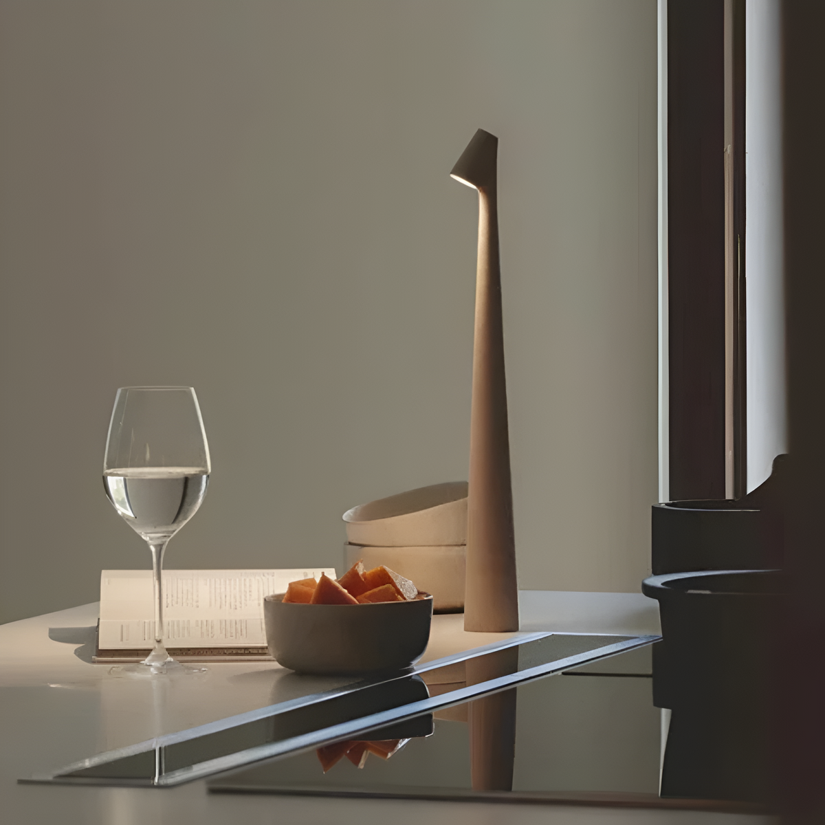 Cordless Rechargeable Touch-Dimmable Desk Lamp