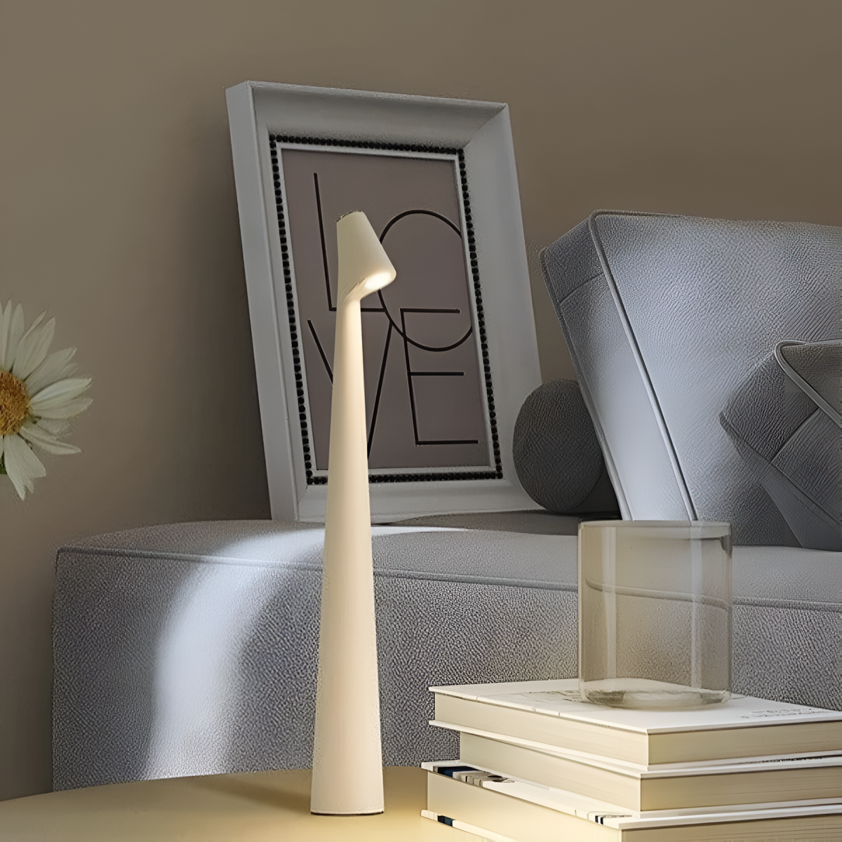 Cordless Rechargeable Touch-Dimmable Desk Lamp