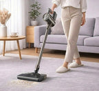 Cordless Stick Vacuum HEPA Filtration Mop Attachment 30-Min Runtime