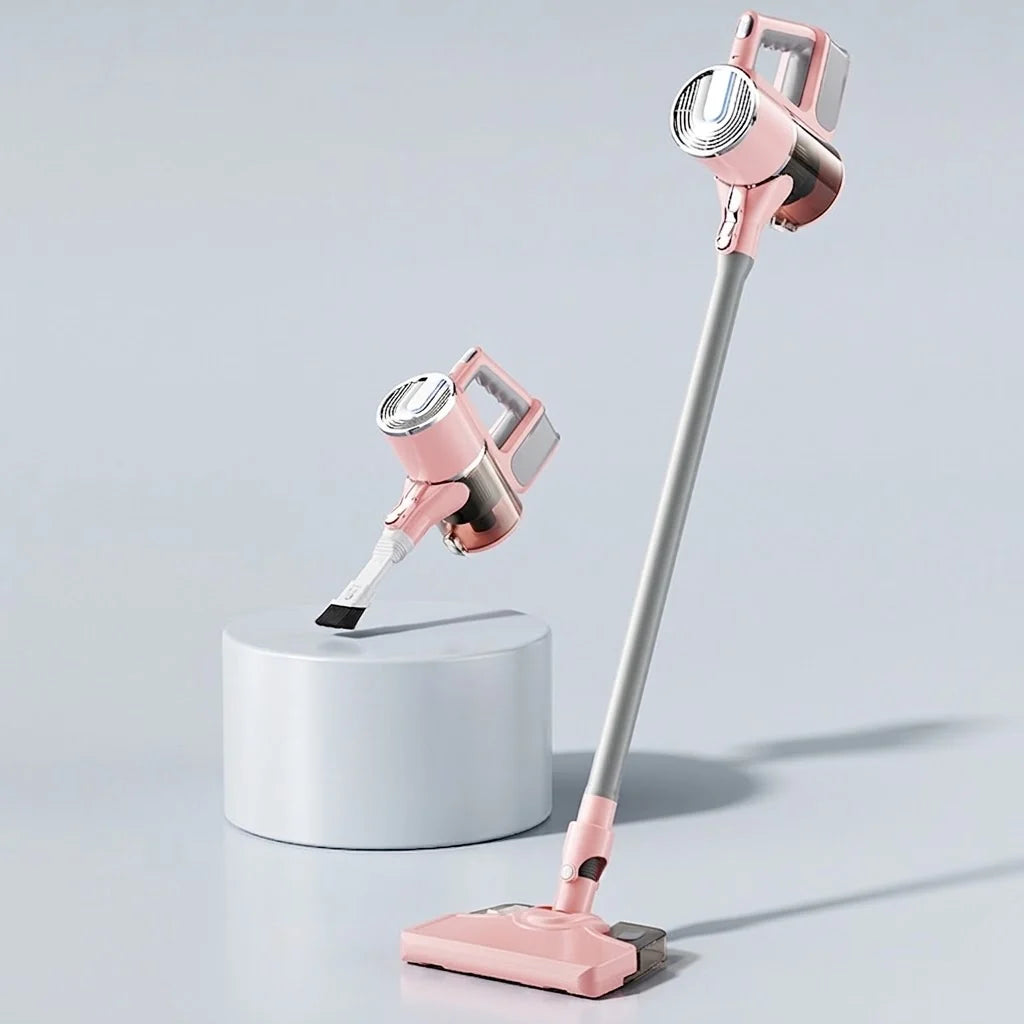 Cordless Stick Vacuum HEPA Filtration Mop Attachment 30-Min Runtime