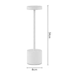 Cordless Touch-Dim Rechargeable Desk Lamp