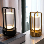 Cordless Touch-Dimmable Crystal-Style Table Lamp
