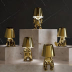 Cordless Touch-Dimmable Frosted Glass Table Lamp