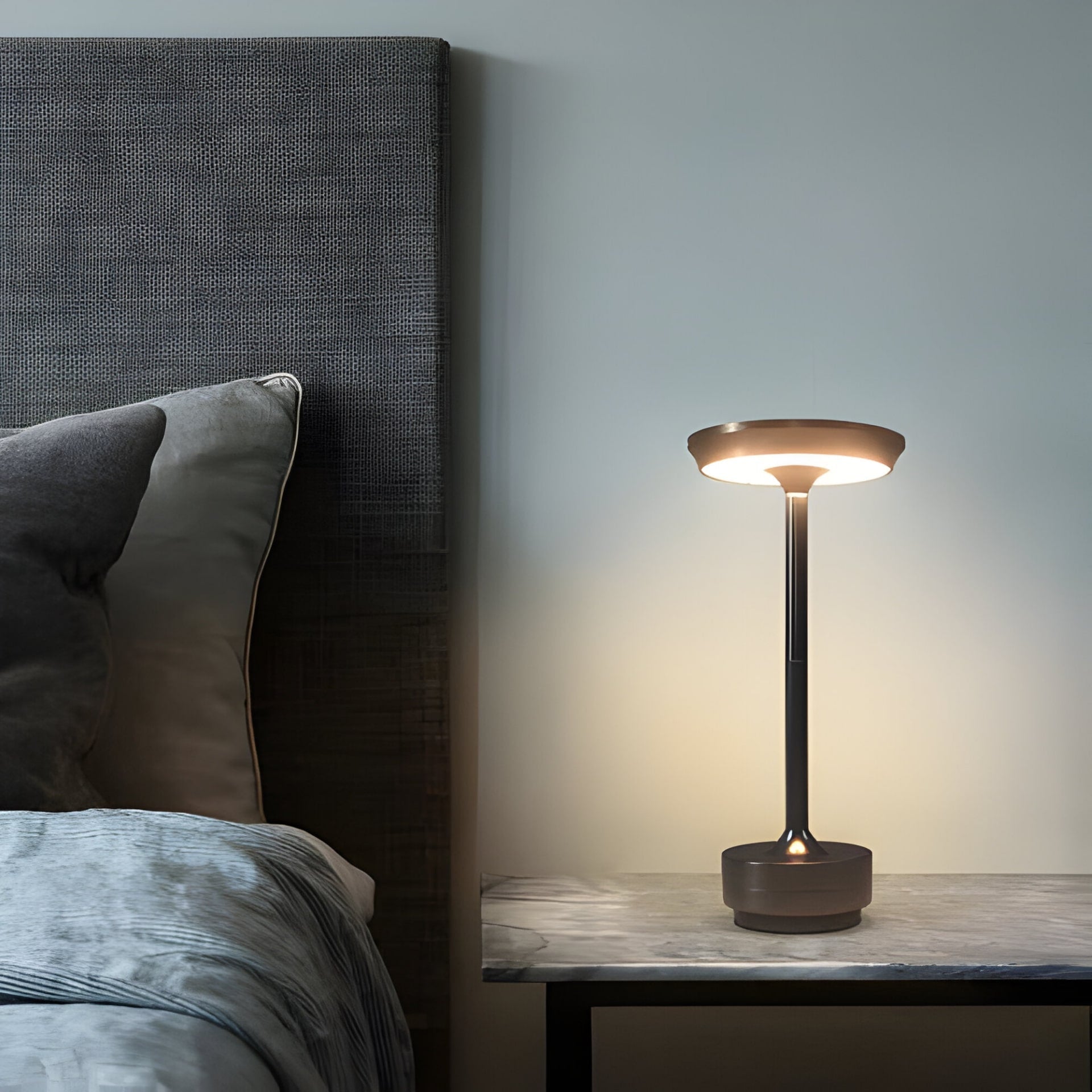 Cordless Touch Dimmable Warm LED Table Lamp (Up to 10-Hour Battery)