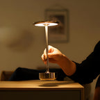 Cordless Touch Dimmable Warm LED Table Lamp (Up to 10-Hour Battery)