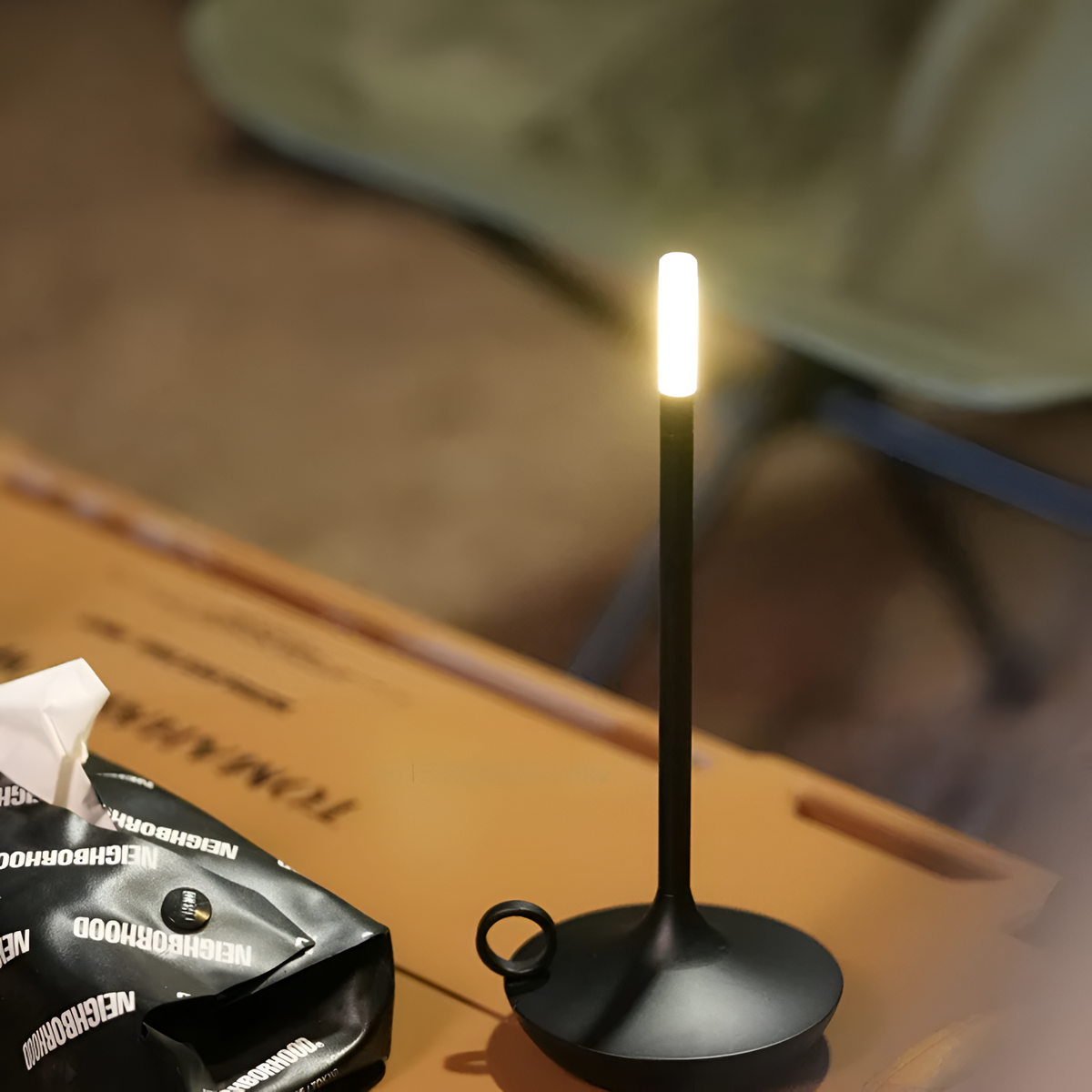 Cordless USB-C Rechargeable Candle Lamp