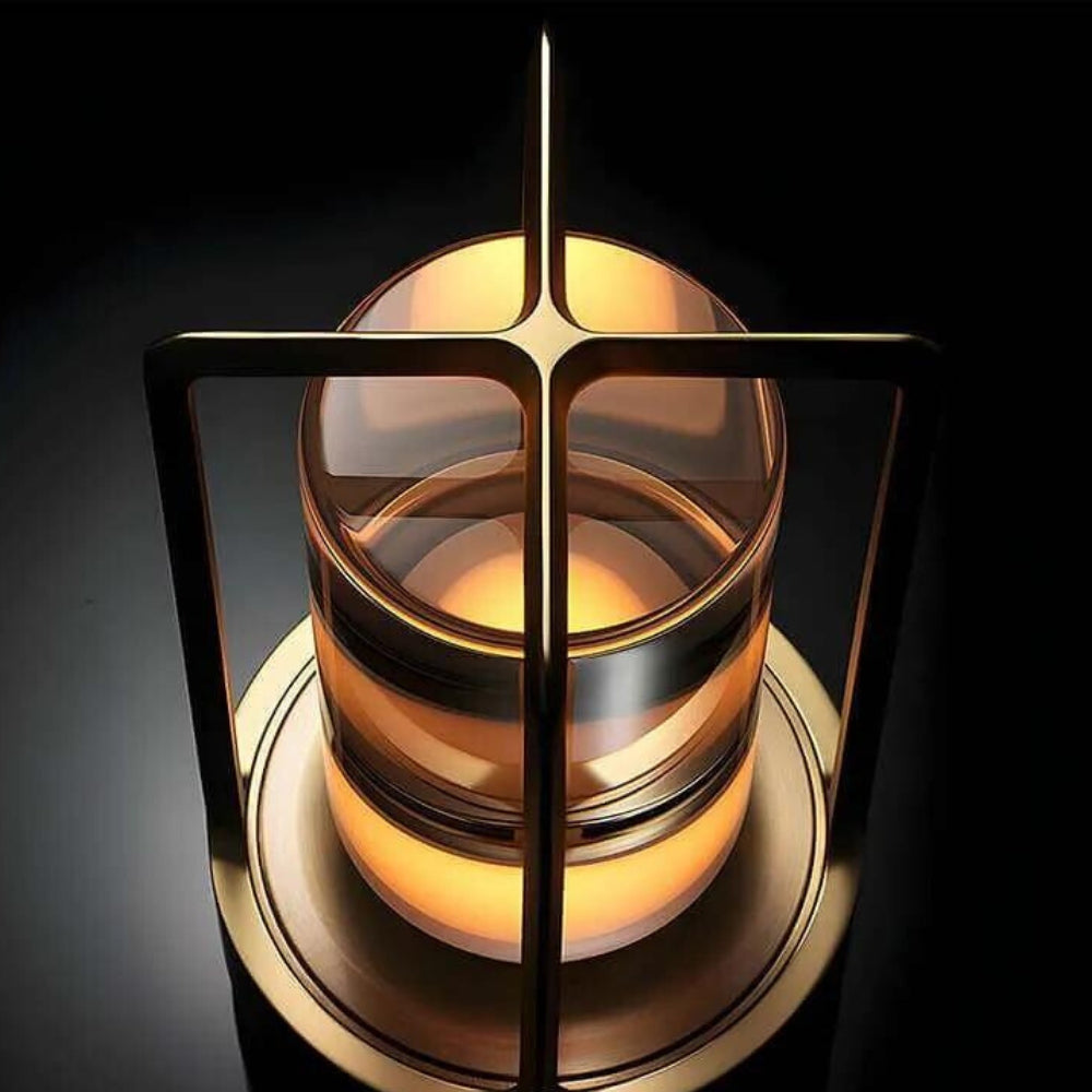 Cordless USB-Rechargeable Touch-Dimmable Lantern Lamp