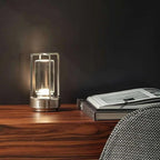 Cordless USB-Rechargeable Touch-Dimmable Lantern Lamp