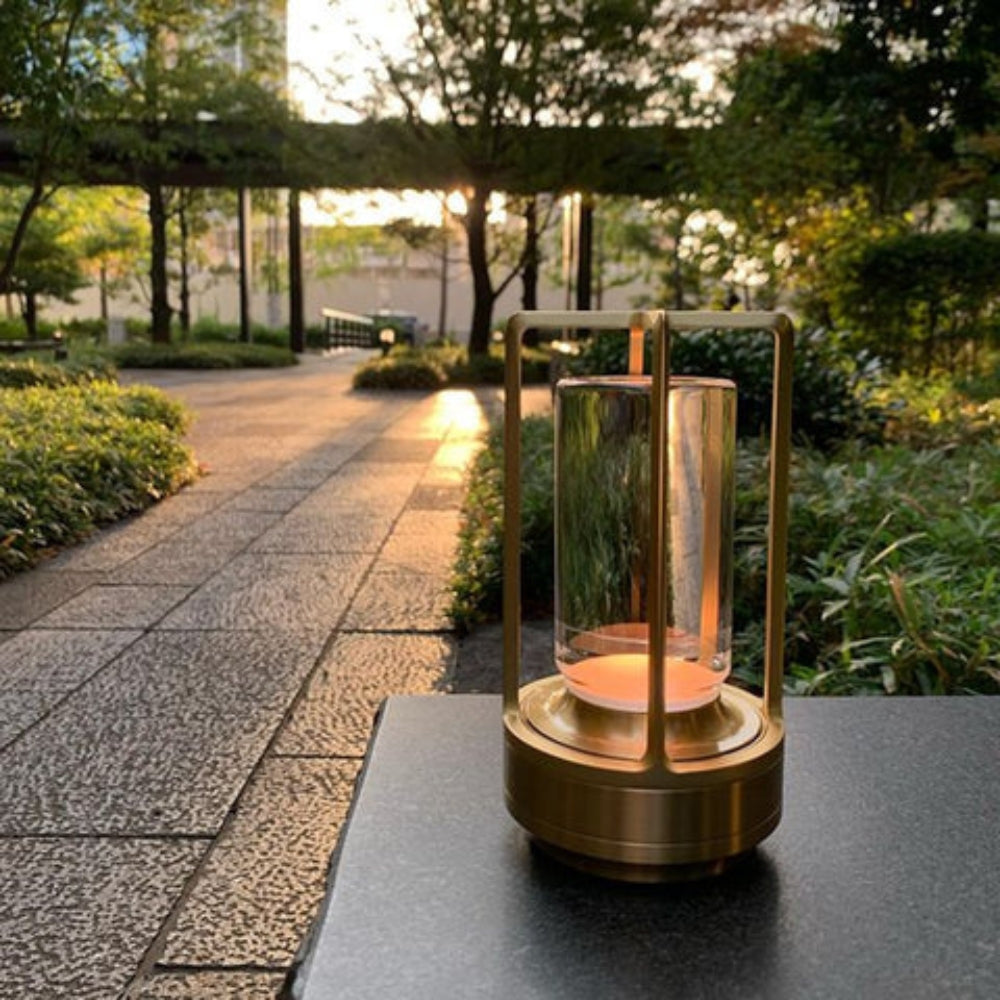 Cordless USB-Rechargeable Touch-Dimmable Lantern Lamp