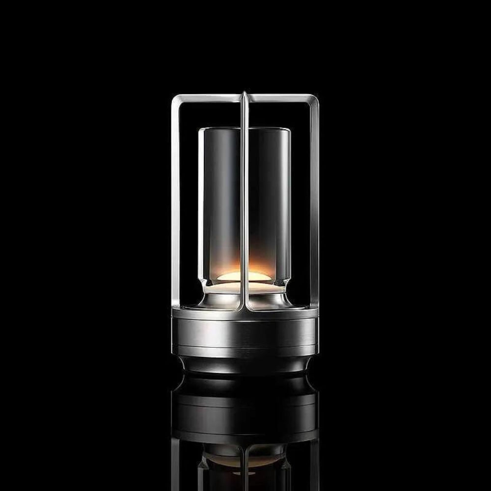 Cordless USB-Rechargeable Touch-Dimmable Lantern Lamp