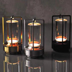Cordless USB-Rechargeable Touch-Dimmable Lantern Lamp