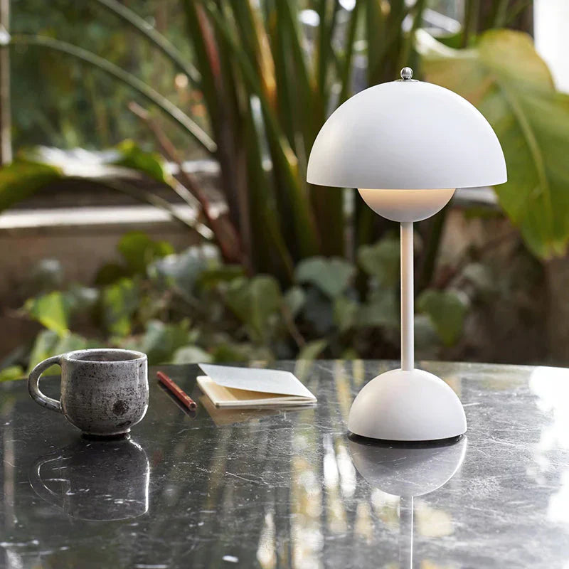 Cordless USB Rechargeable Warm LED Table Lamp