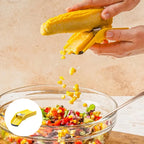 Corn Cob Stripper One-Motion Stainless Steel Blade Non-Slip Feet