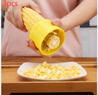 Corn Kernel Remover Ergonomic Handheld 304 Stainless Steel Dishwasher Safe
