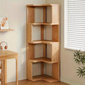 Corner Shelf Solid Wood Space-Saving Rounded Edges