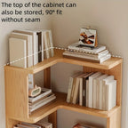 Corner Shelf Solid Wood Space-Saving Rounded Edges