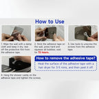 Corner Shower Organizer Rustproof Aluminum Self-Adhesive No-Drill
