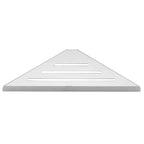 Corner Shower Shelf 304 Stainless Steel Drainage & Guardrail