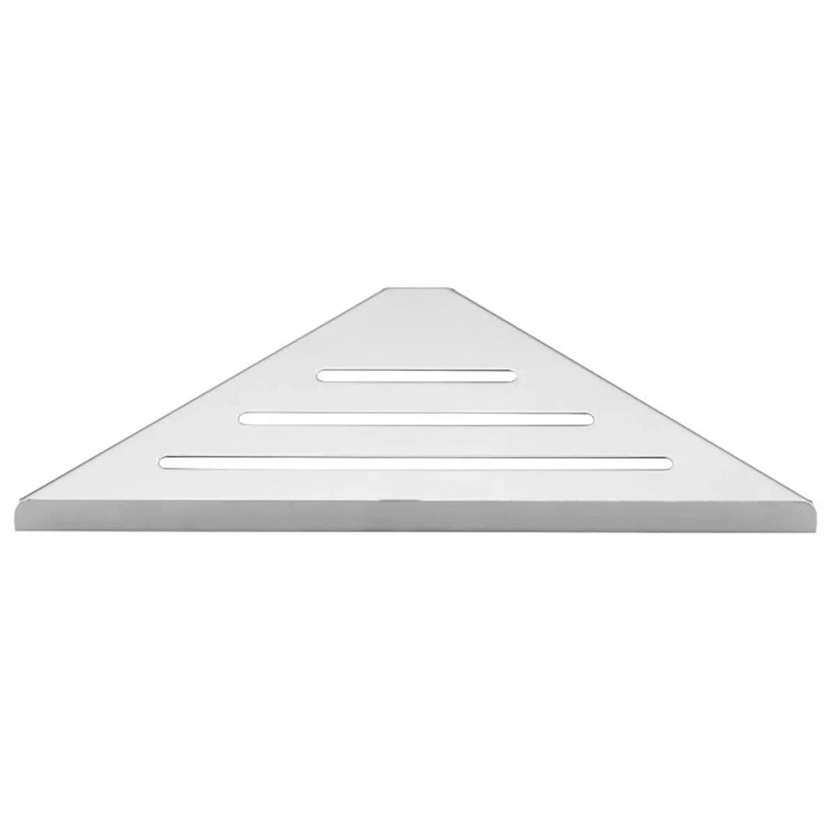 Corner Shower Shelf 304 Stainless Steel Drainage & Guardrail