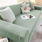 Corner Sofa Cover Stretch Fit Non-Slip Strips