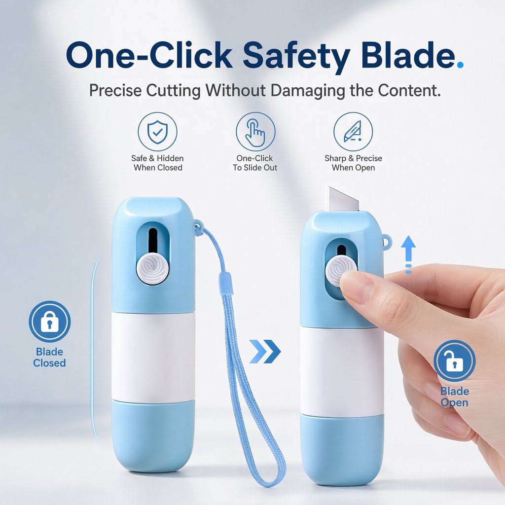 Correction Tape Compact 2-in-1 Shield Quick-Drying