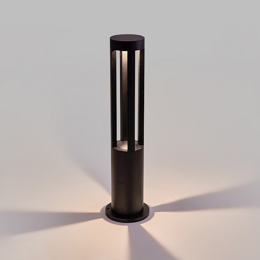 Corrosion-Resistant Aluminum Integrated LED Bollard Light (IP65 Waterproof)