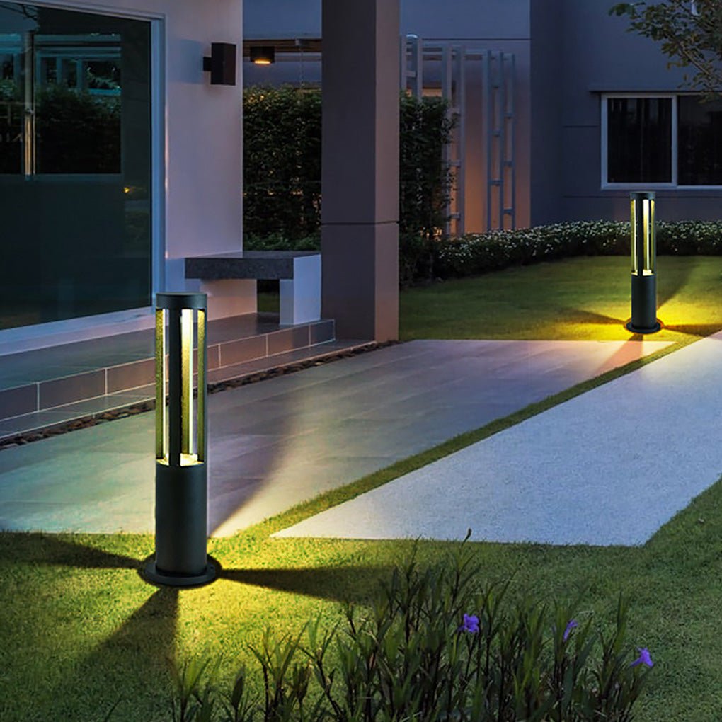 Corrosion-Resistant Aluminum Integrated LED Bollard Light (IP65 Waterproof)