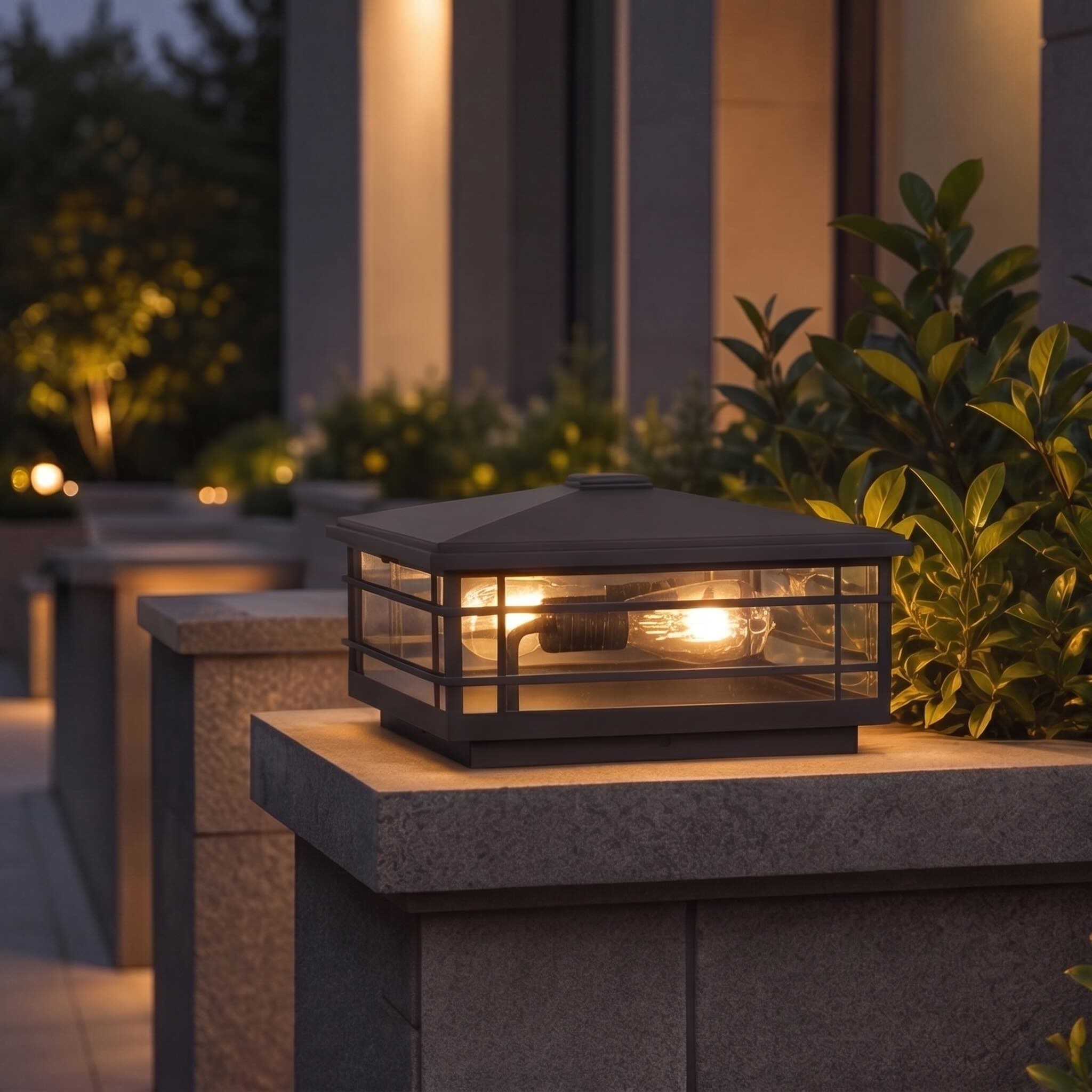 Corrosion-Resistant Aluminum Outdoor Wall Light (E27 Compatible)