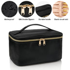 Cosmetics Organizer Adjustable Dividers & Sturdy Handle