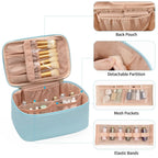 Cosmetics Organizer Adjustable Dividers & Sturdy Handle