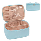 Cosmetics Organizer Adjustable Dividers & Sturdy Handle