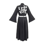Cosplay Costume Pleated Hakama Turquoise Ombre Wig & Belt
