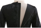Cosplay Dress Evil Queen Lace & Ruffle Mid-Calf