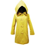 Cosplay Jacket Hooded Raincoat Style Zipper & Pockets