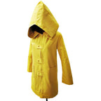 Cosplay Jacket Hooded Raincoat Style Zipper & Pockets