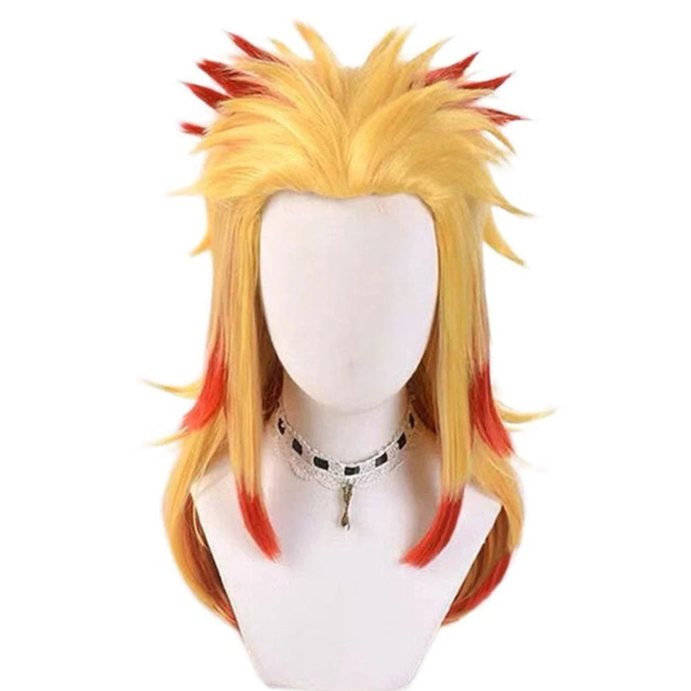 Cosplay Wig Long Wavy Matte Synthetic Wig Cap Included