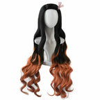 Cosplay Wig Long Wavy Matte Synthetic Wig Cap Included