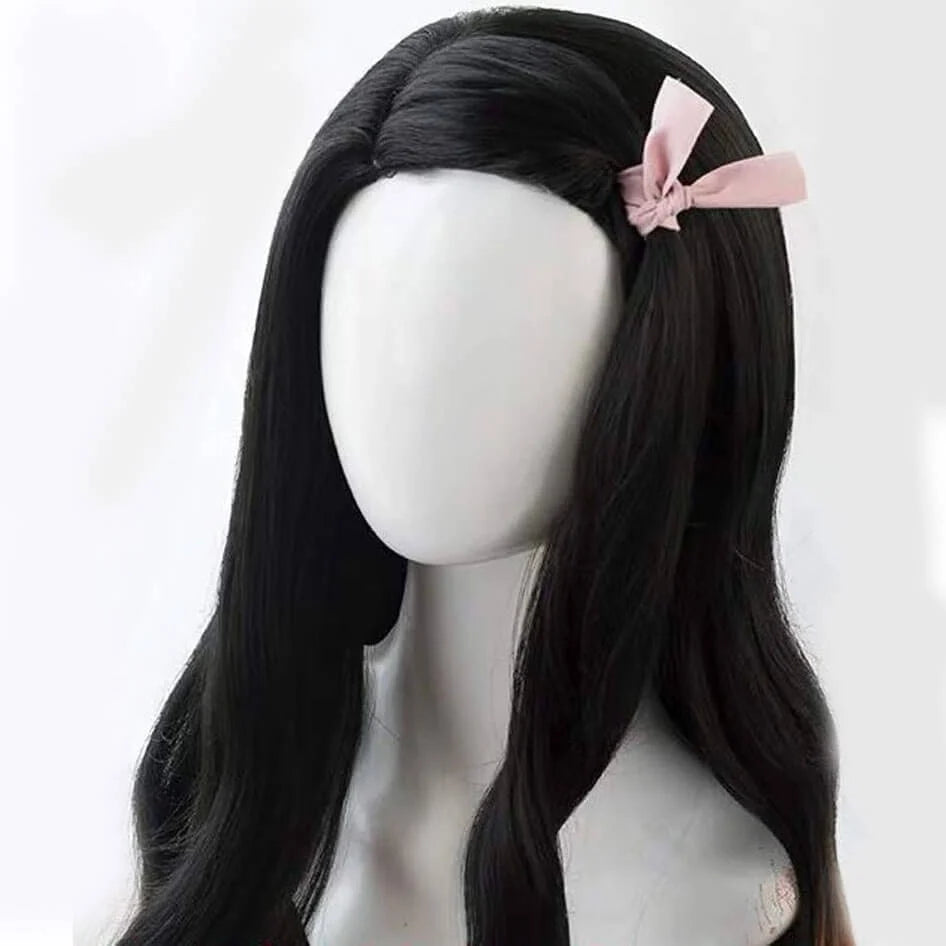 Cosplay Wig Long Wavy Matte Synthetic Wig Cap Included