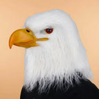 Costume Mask Realistic Bald Eagle Full Head Coverage