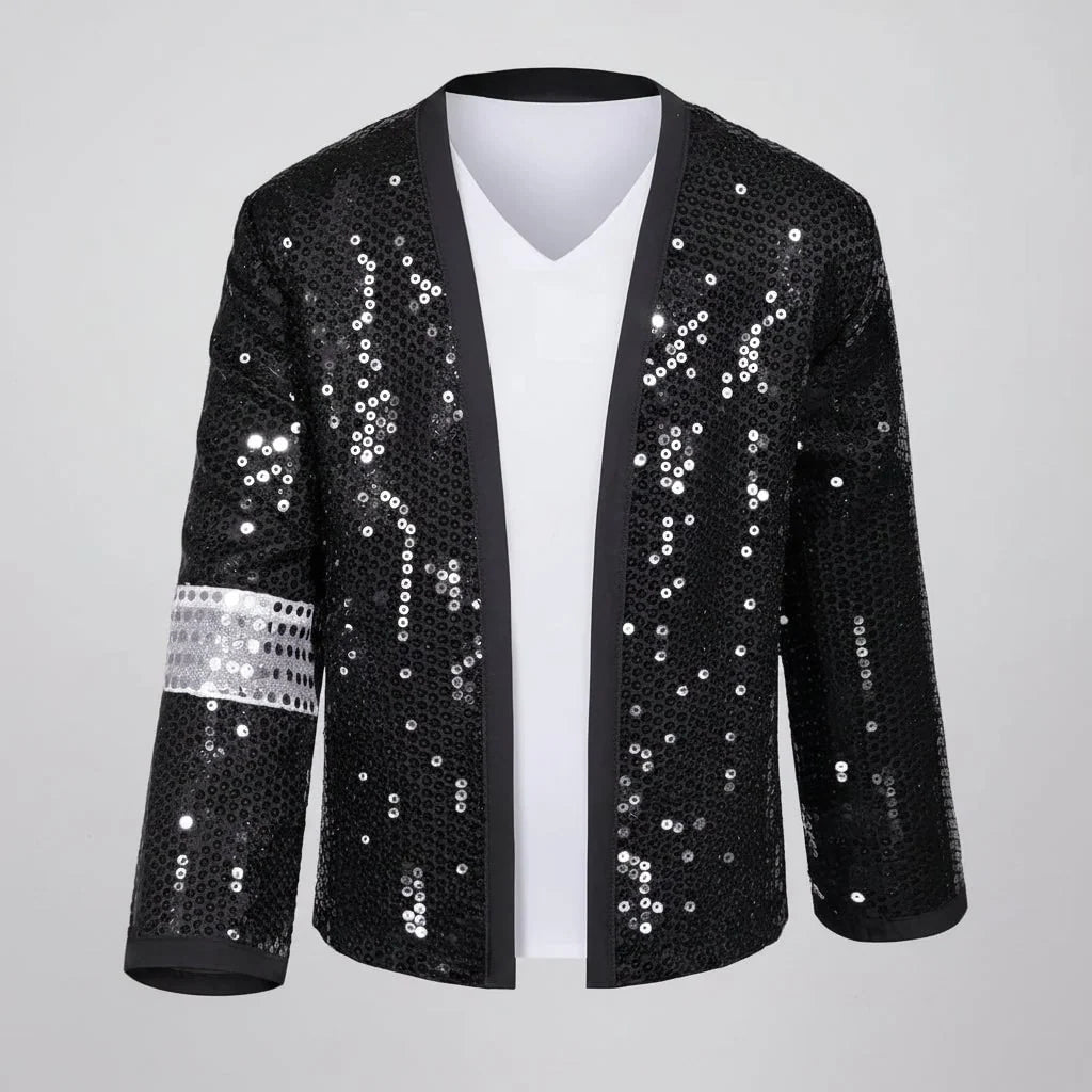 Costume Set Sequin Jacket & Fedora