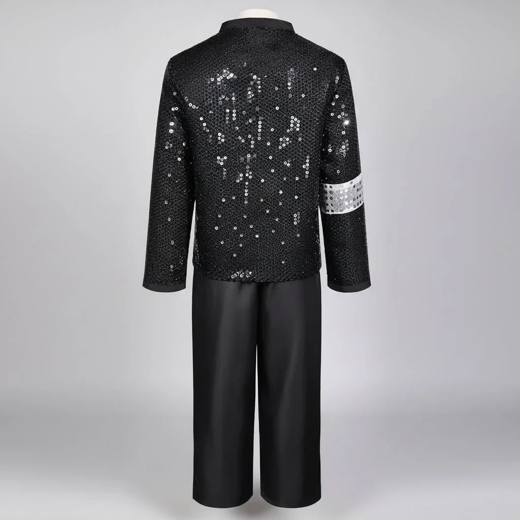 Costume Set Sequin Jacket & Fedora