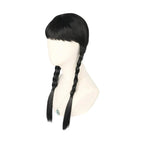 Costume Wig Long Straight With Two Braids