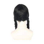 Costume Wig Long Straight With Two Braids