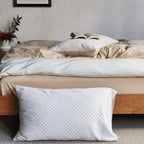 Cotton Bedding Set Breathable Fine Polka Dot Easy Care
