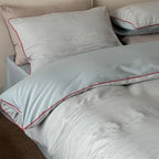Cotton Bedding Set Fine Relief Texture Satin-Matte & Breathable