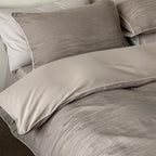 Cotton Bedding Set Fine Relief Texture Satin-Matte & Breathable