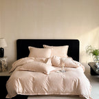 Cotton Bedding Set Jacquard Weave Year-Round Comfort