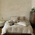 Cotton Bedding Set Jacquard Weave Year-Round Comfort